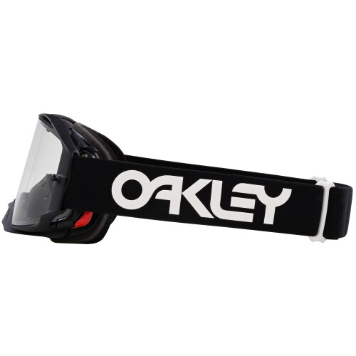 Oakley Oakley Airbrake MX-Brille Schwarz Wei B1B w Klar 1