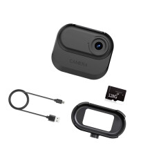 Thumb Sized Action with Resolution Wide Lens and In-128G