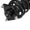 TRQ Front Left Complete Strut & Coil Spring Assembly Drivers Side Compatible with 20102012 Hyundai Genesis Coupe 2