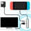 4K@60Hz Adapter Small USB C Dock with Data Transfer-Silver grey 2