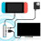 4K@60Hz Adapter Small USB C Dock with Data Transfer-Silver grey 3