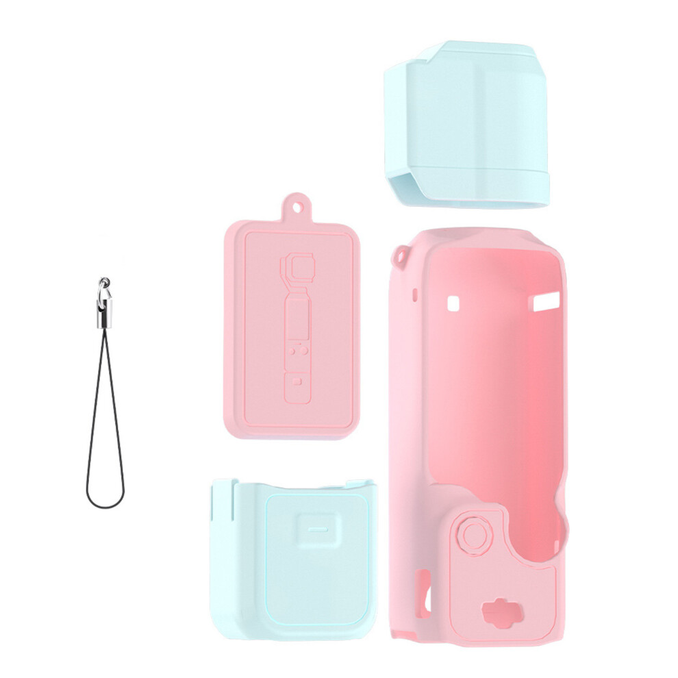 Flexible Camera Grip Case With-Standalone Version Blue/Pink 7704000009683