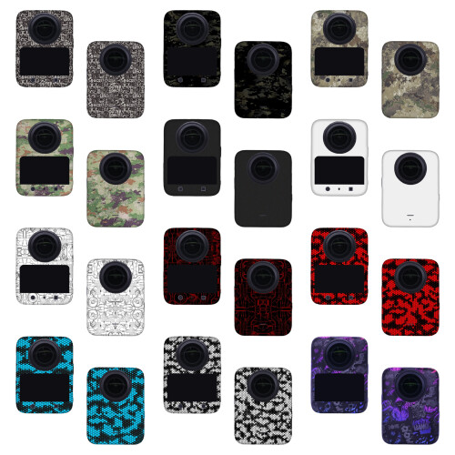 Patterned Camera Film Stick Application Bubble-white 1