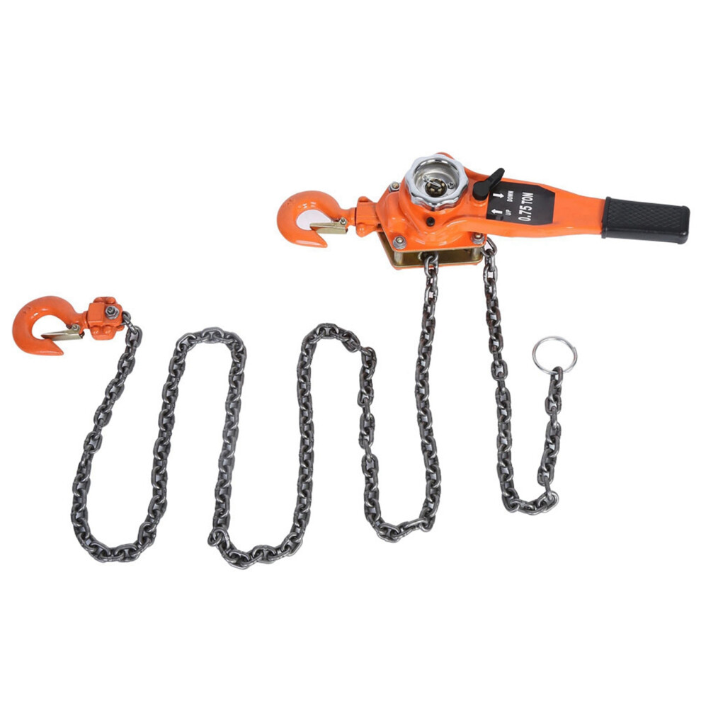 0.75T Color Chain Block Hoist Ratchet Hoist Orange
