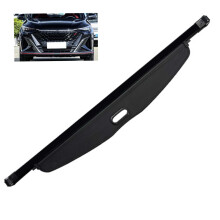 Car Retractable Rear Trunk Parcel Shelf for Changan X7PLUS 2024-2025, Leather Cargo Cover Luggage Curtain Accessories