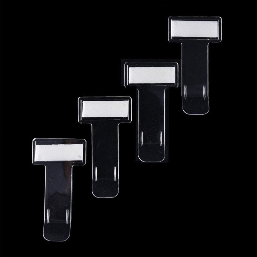 Transparent Car Parking Ticket Holder Clip - 5 Pack Clear Windshield Ticket Holders With Adhesive Tape For Permits And Passes 9084446746976