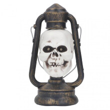 (Type 2) Skull Lantern Halloween Party Led Skull Lamp Hanging Light Decoration Props For Haunted House Bar