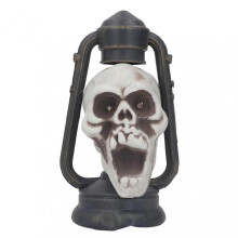 (Type 3) Skull Lantern Halloween Party Led Skull Lamp Hanging Light Decoration Props For Haunted House Bar