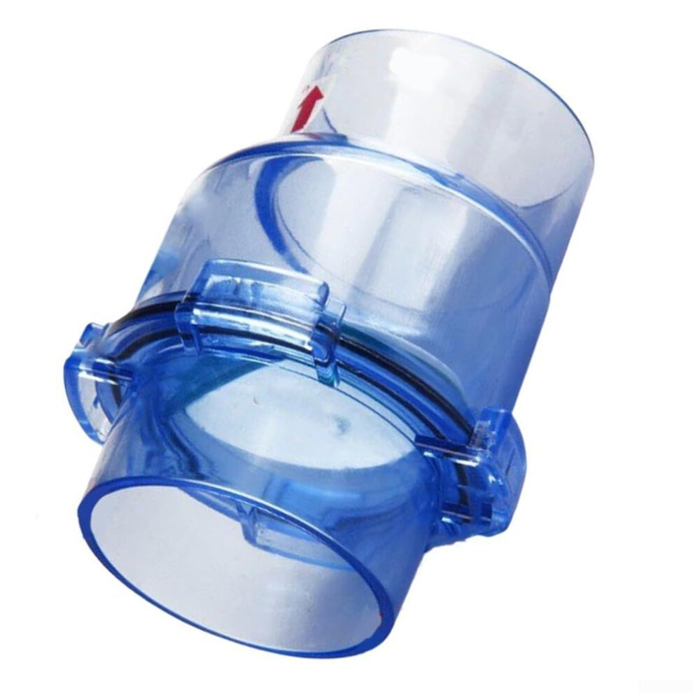 Transparent 50Mm Pvc Double Union Check Valve For Easy Maintenance And Efficient Flow Monitoring 6447073449239