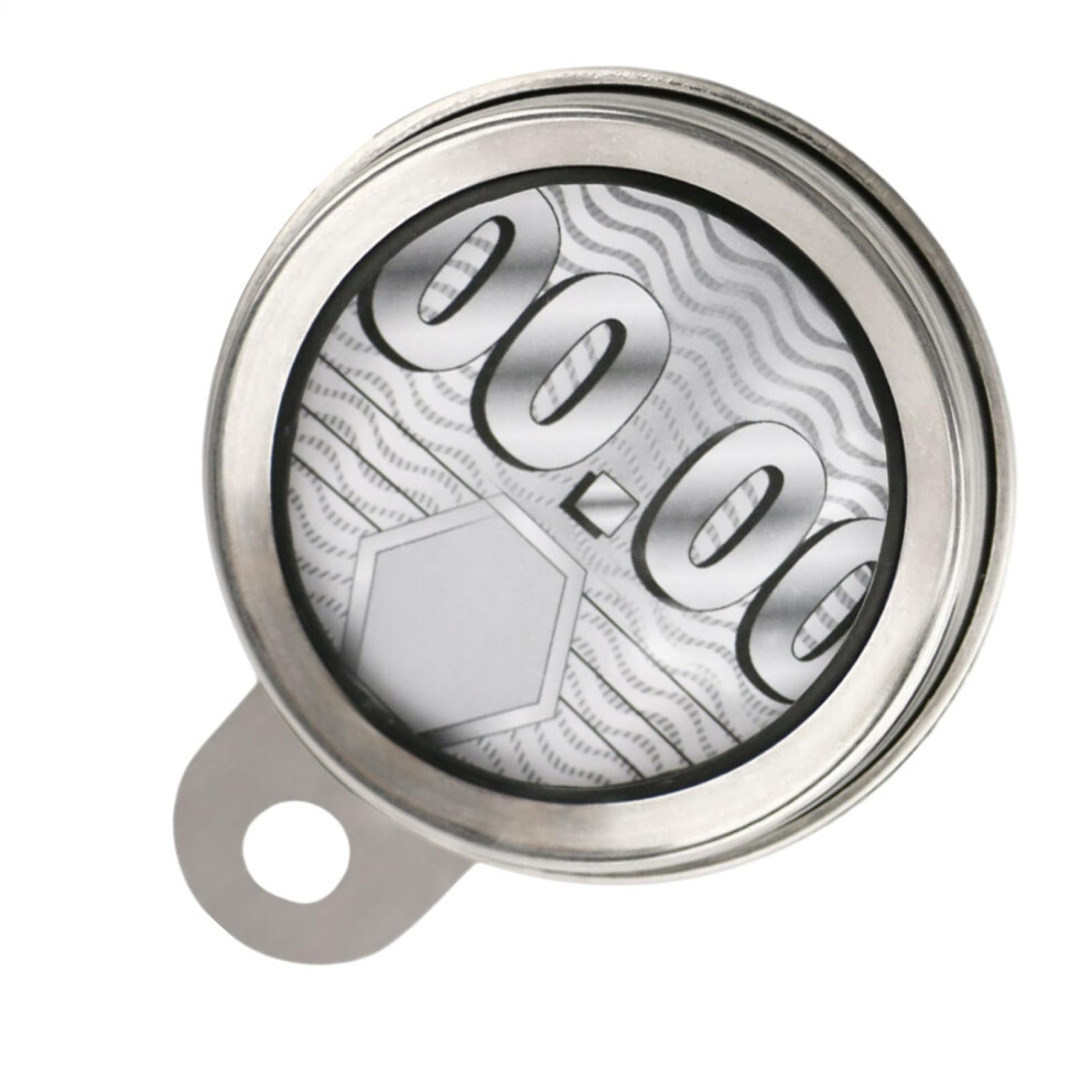 Tax Holder Motorcycle Riding Card Plate Hanger 4.41X3.43 Inches Weather-Resistant Disc Holder For Scooter Road Trips Silver 9084446747096