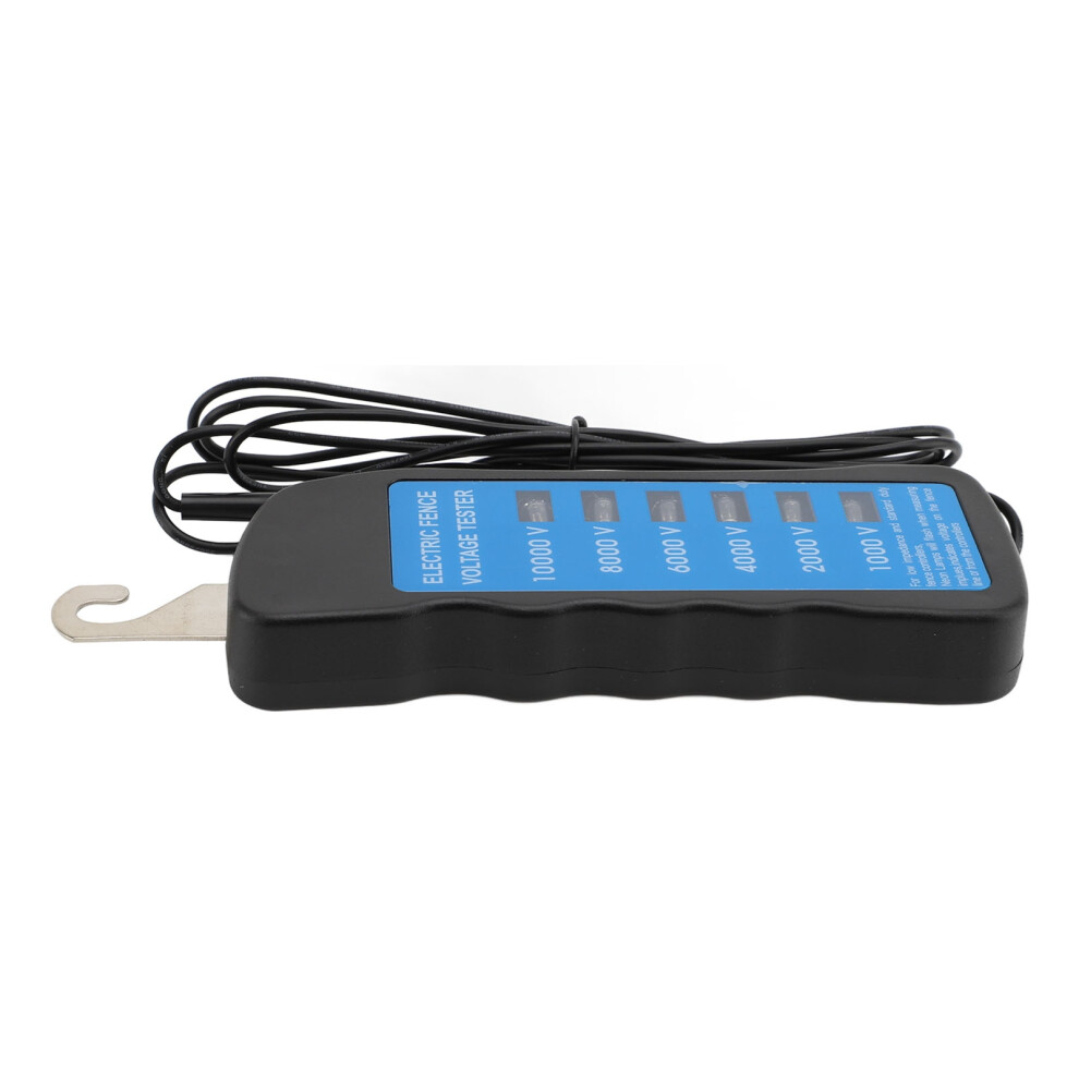 Electric Fence Voltage Tester Waterproof Handheld Livestock Locator, Abs 8721346554553