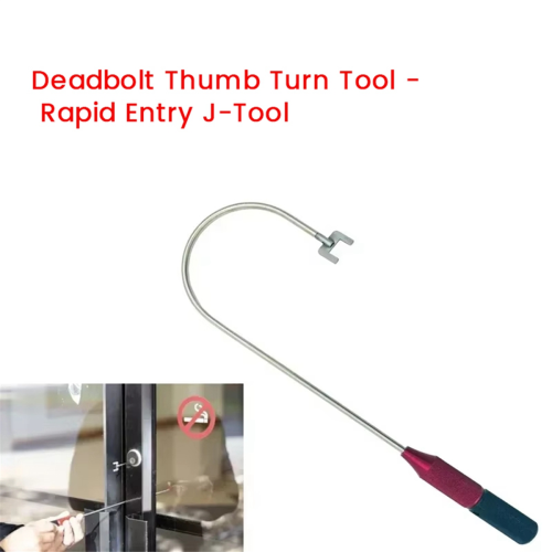 Locksmith Bypass Deadbolt Thumbturn Tool for Opening and Prying Doors 1