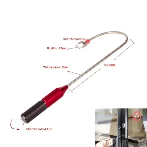 Locksmith Bypass Deadbolt Thumbturn Tool for Opening and Prying Doors 2