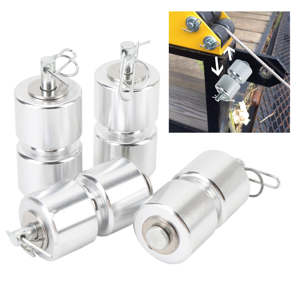 Trailer Tailgate Lift Assist Rollers Kit Aluminum Alloy, Model Gl1 Gmnr925 7901346554963