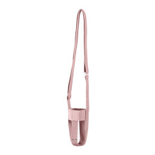 Water Bottle Carrier With Shoulder Strap | Adjustable Insulated Bottle Holder For Glass | Sturdy Pink Design With Full Protection