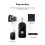 Wireless Guitar Transmitter Receiver Set 2.4G Rechargeable 13g 5