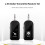 Wireless Guitar Transmitter Receiver Set 2.4G Rechargeable 13g 13