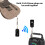 Wireless Guitar Transmitter Receiver Set 2.4G Rechargeable 13g 11
