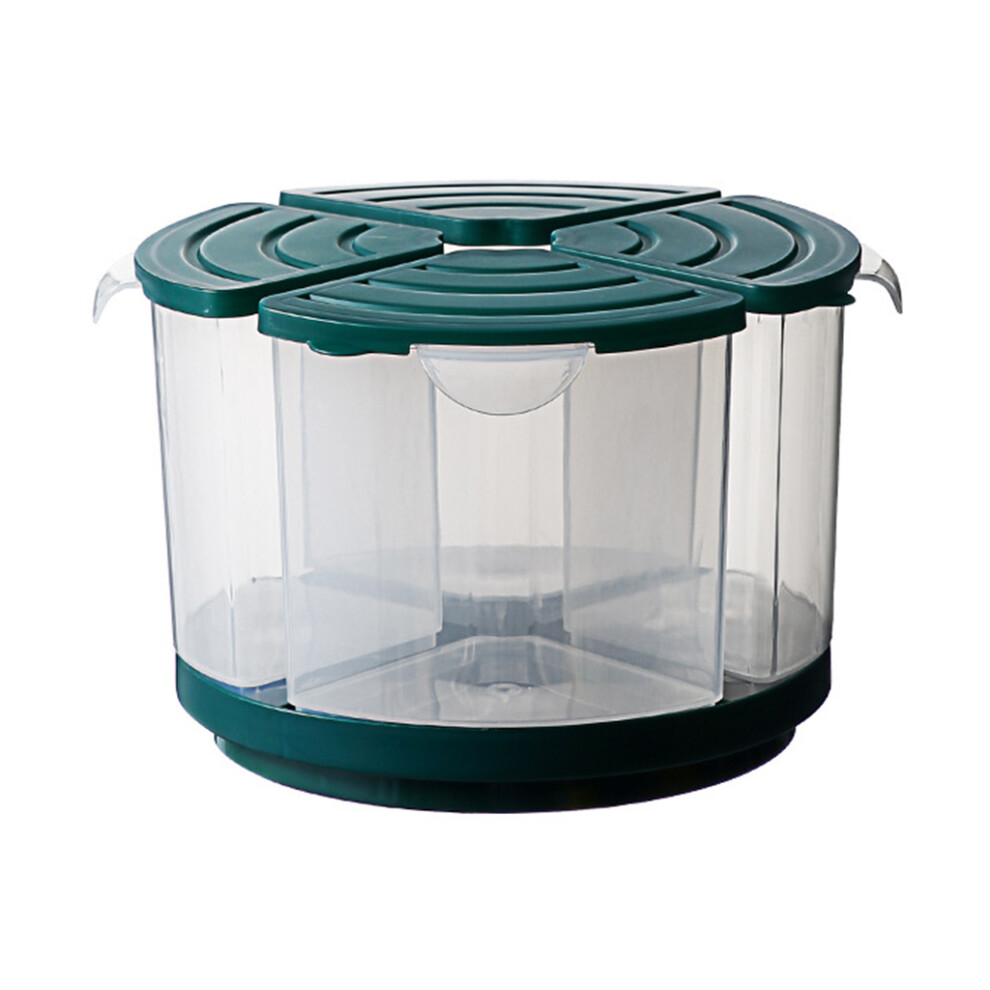 Food Storage Container Durable Strong Large Capacity-Dark Green 7755000149305
