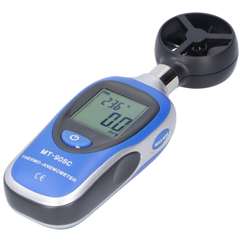 MT905C LCD Digital Anemometer Handheld Mini Wind 2