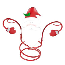 Christmas Wine Bottle- Grandpa with red hat