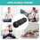 Back Foam Roller for Deep Tissue Massage, Trigger Point Leg Roller with High Hardness Wave Design for Spine Stretching 3