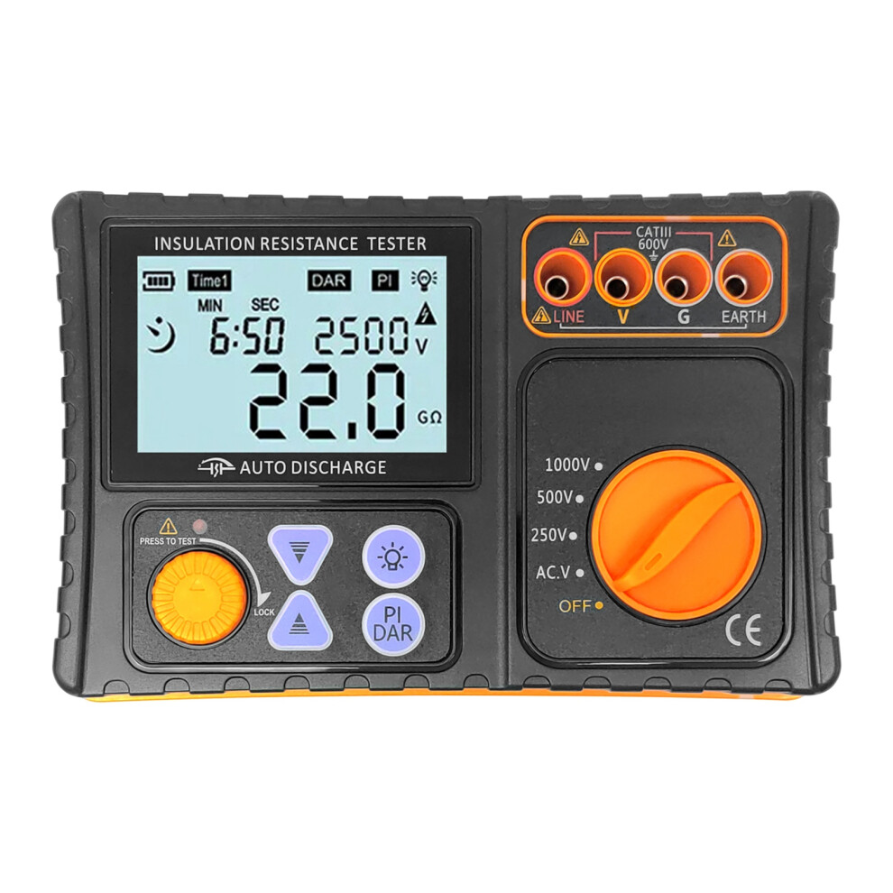 Insulation Resistance Tester 250V/500V/1000V High 8320539881515