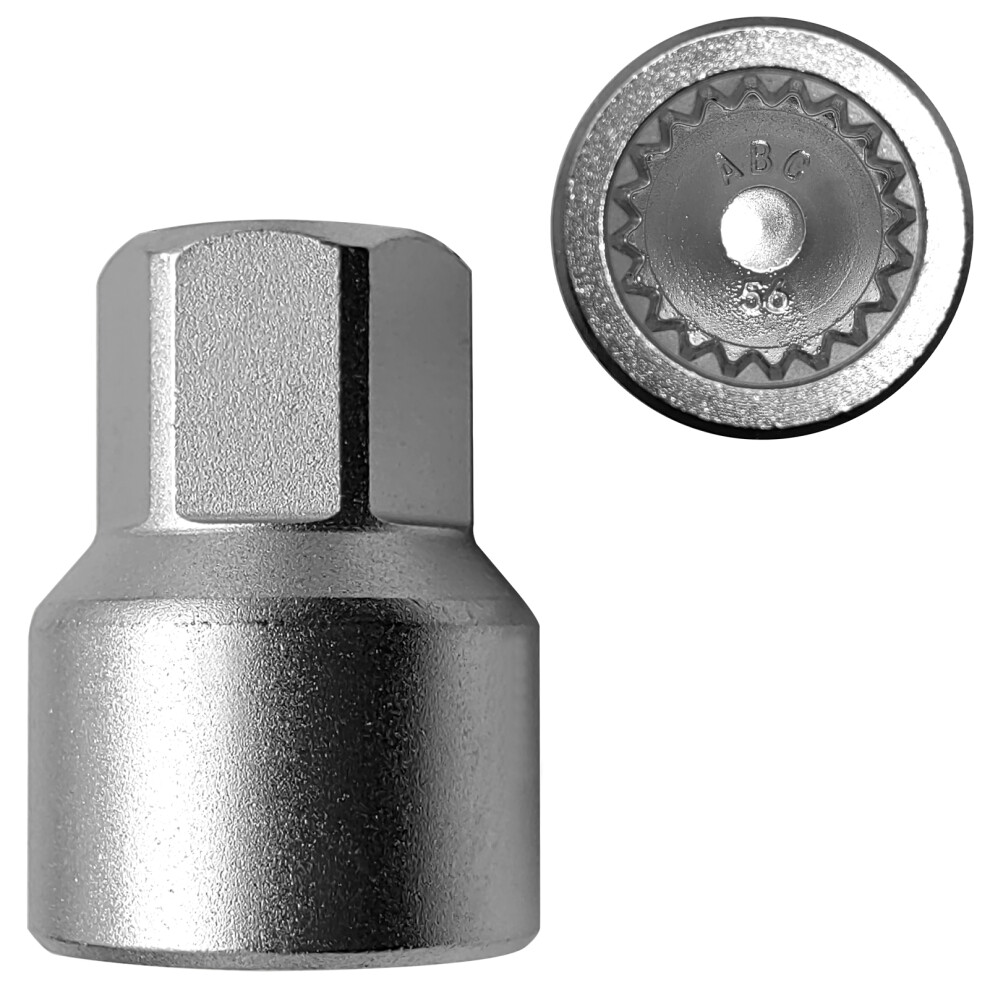 Durable 56Mm Wheel Nut Remover Socket Perfect For Porsche Maintenance 4301346561924