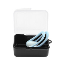 Nose Clip For Swimming - Ergonomic Waterproof Nose Plug, Secure Anti-Leak Design for Competitions and Water Sports, Blue