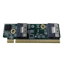 Snabb SFF-8654 till PCIe X16 externa förlängningskortadaptrar