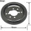 4 Pack BBQ Oven Switch Knobs 48mm Gas Stove Replacement Parts Electroplated ABS 8mm Flat Core Compatible Knobs 2