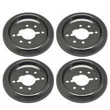 4Pcs Gas Stove Knob Set, Black BBQ Oven Switch Knobs, 15x15x3CM Cooking Control Accessories, Compatible with Standard Gas Stoves