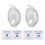Clear Protective Lens Cover for 360 Camera Resists Scratches And 1