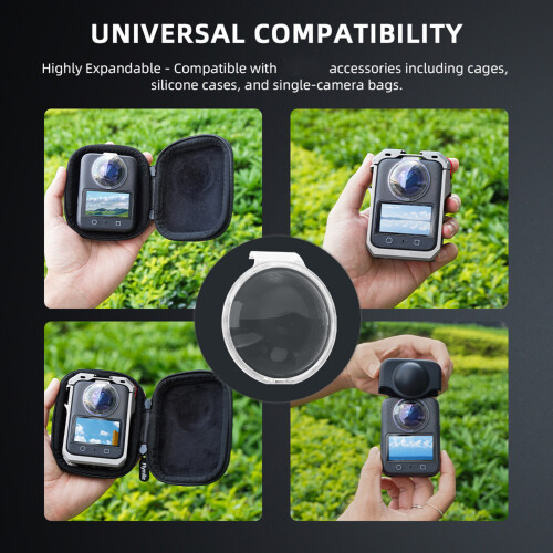 Clear Protective Lens Cover for 360 Camera Resists Scratches And 2