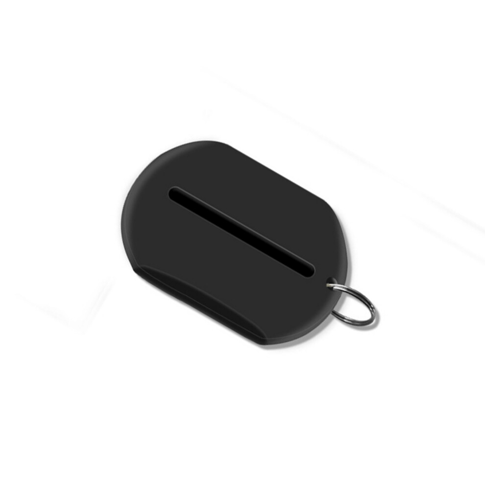 Earphone Accessory Holder Silicone Earbud Tip Carrying- Black 7704000011907