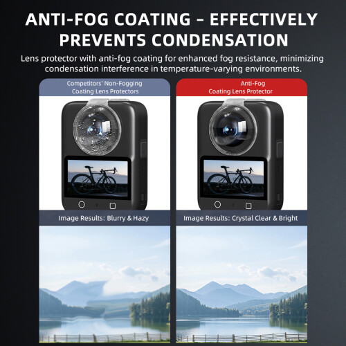 Clear Protective Lens Cover for 360 Camera Resists Scratches And 1