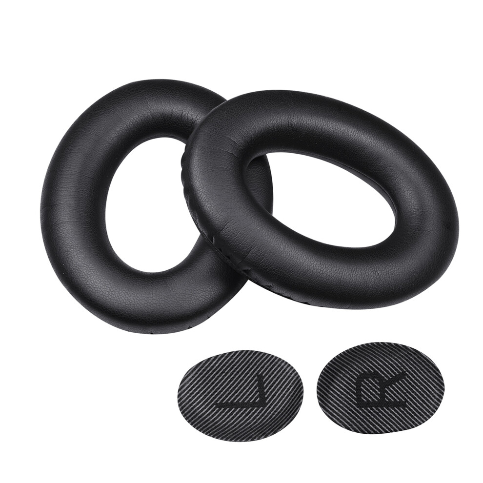 Soft Earmuffs For Qc35 Headphones Soft Earpads Sponges- Black 7704000012010