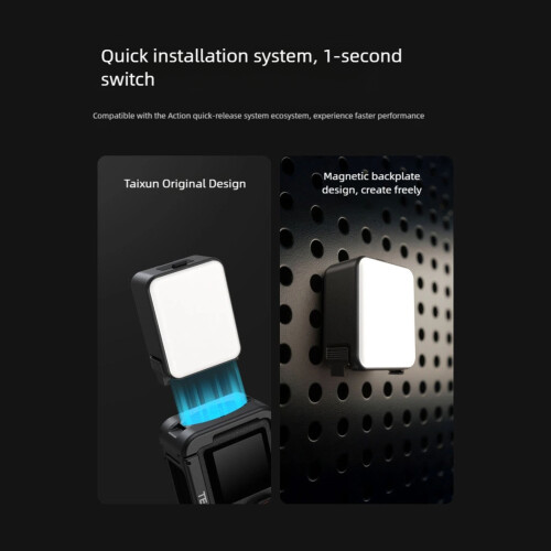 Clip On Magnetic Camera Fill Light Portable Design with 1