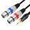 Additional Defended 3.5mm Todoubly linked-2m Double mother 1