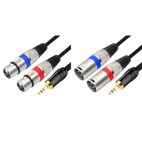 Additional Defended 3.5mm Todoubly linked Cable-3m Double male 1