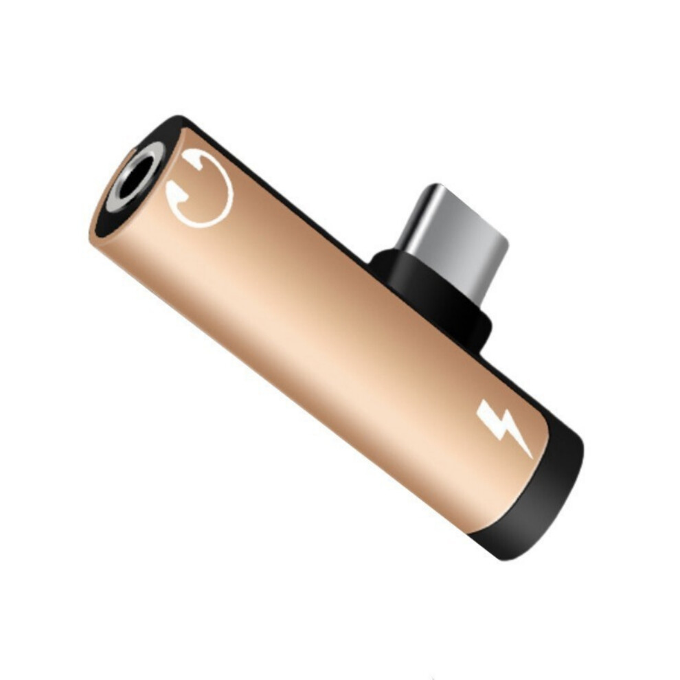 Double Function Type Create To 3.5Mm Sound Link With-Glod 7704000012461