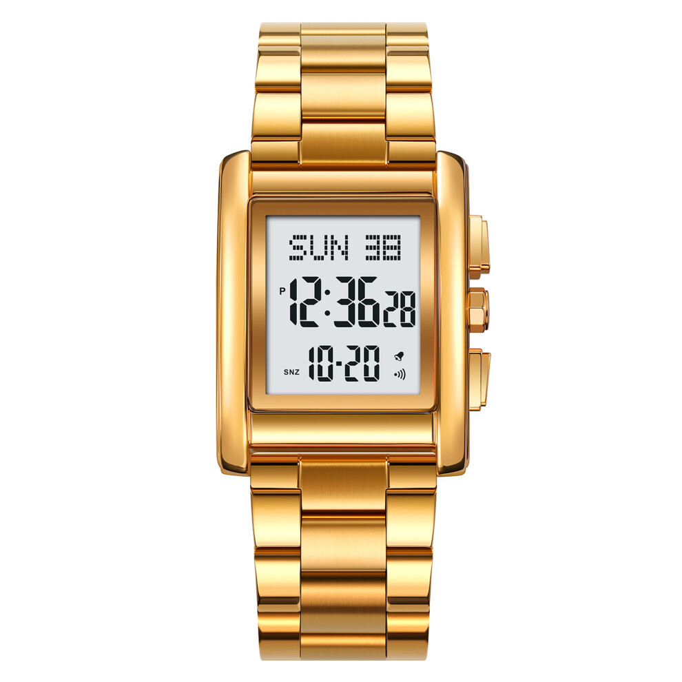 Digital Watch 2228 30M Water-Resistant Dual Time Alarm Led Light 3361346565200
