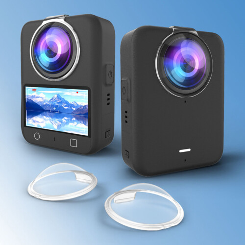 Lightweight Protective Lens Covers For 360 Cameras High Scratch 1