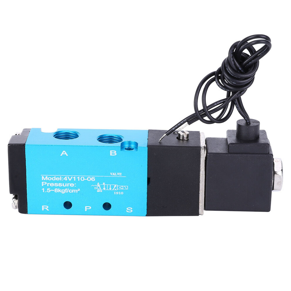 Solenoid Valve 2-Position 5-Way Aluminum Alloy