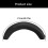 Gaming Headphone Accessory Silicone Headband Cover-Black 4