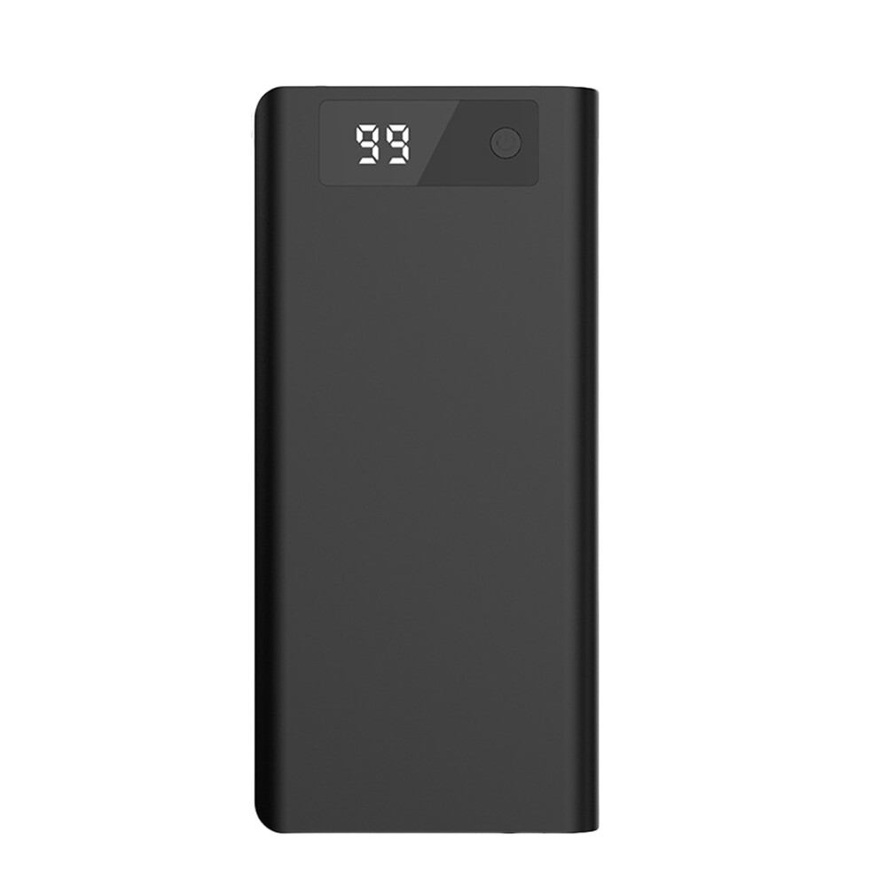 18650 Battery Case 8 Slot Storage Box Tool Less Setups- Black 7704000012782