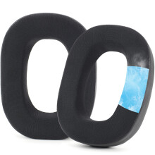 Breathable Ear Pad Enhances Noise Isolation Secure for-Black