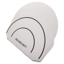 Soft Lined Record Storage Case Anti Scratch Handler &-White