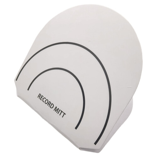 Soft Lined Record Storage Case Anti Scratch Handler &-White