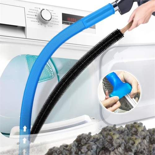 Dryer Vent Cleaner Kit for Universal Vacuum,Hose Attachment 1